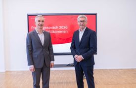 Die Geschäftsführer von Wörwag Pharma: Jochen Schlindwein (links) und Gerhard Mayer.